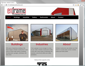 Enframe by Simple Websites Plus nine10